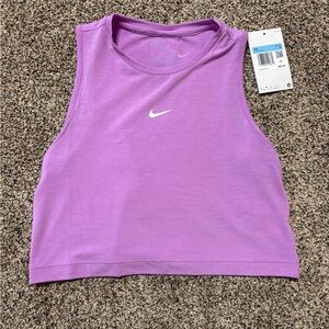 Nike Pro NWT Girl’s Medium Purple Loose Crop Tank Top